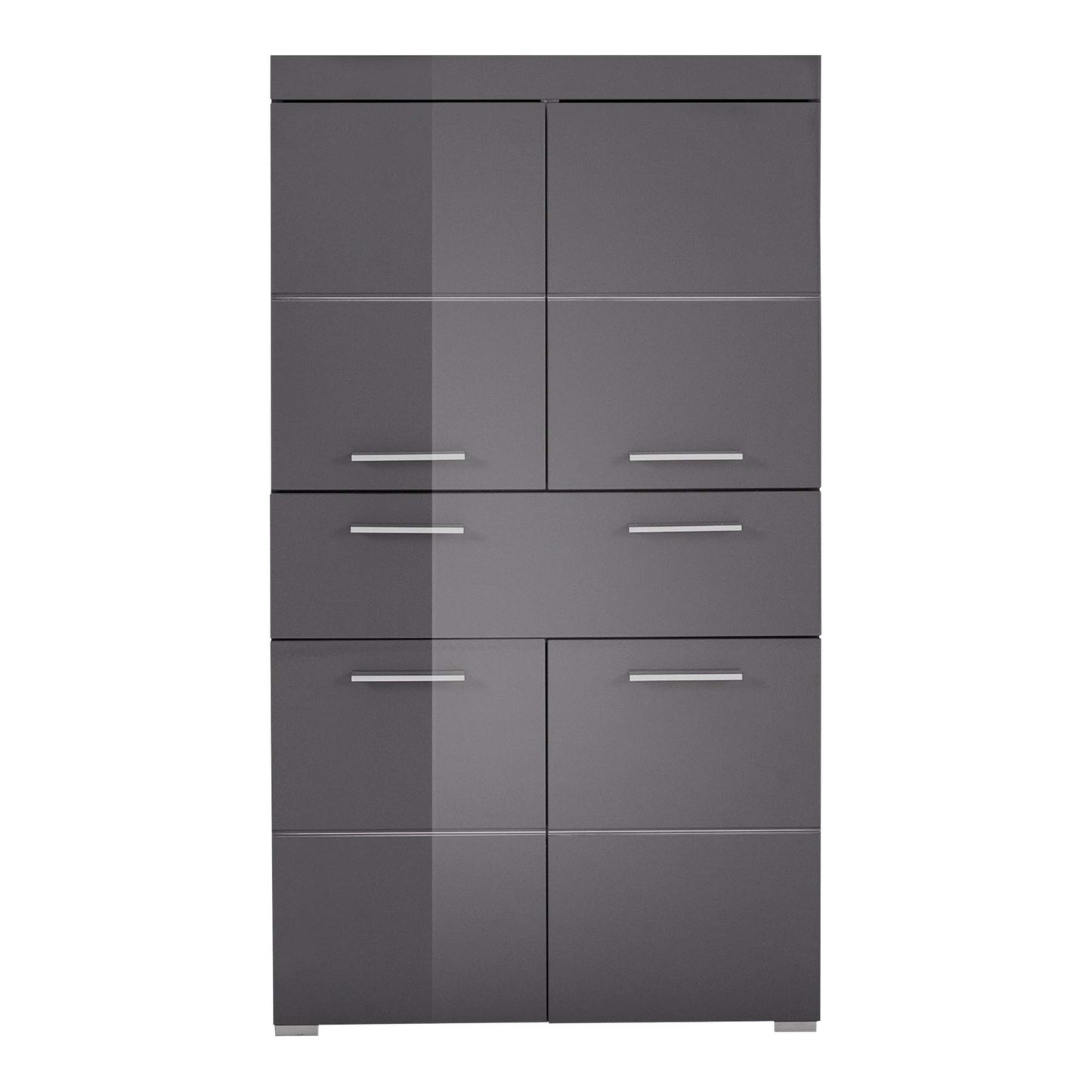 trendteam smart living Amanda Bathroom Cabinet, 73 x 132 x 31 cm, Kopus with Drawers and Lots of Storage Space