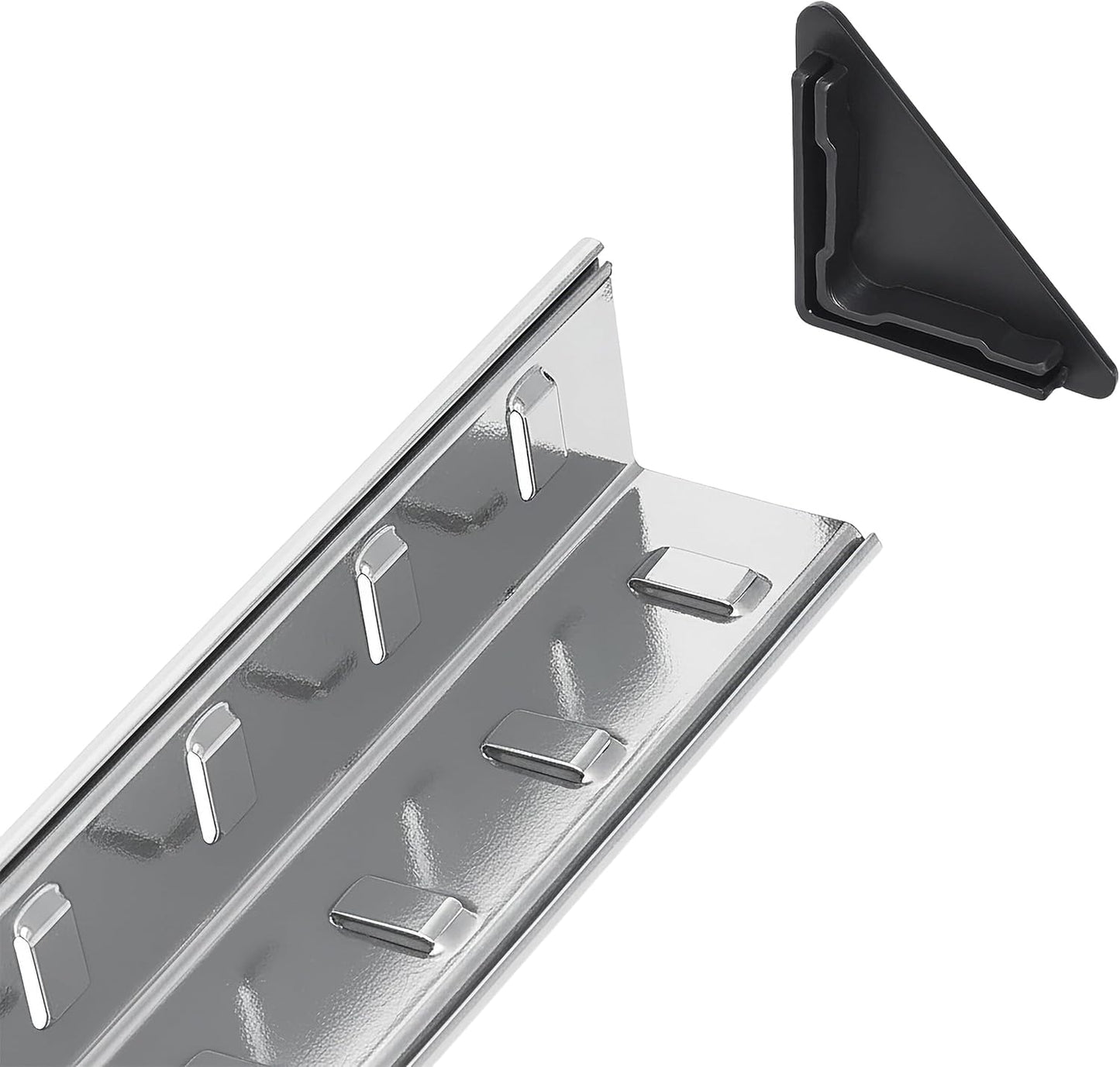 Relaxdays Heavy Duty Shelving Unit H x W x D 180 x 60 x 30 cm Load Capacity 500 kg 5 Shelves Silver