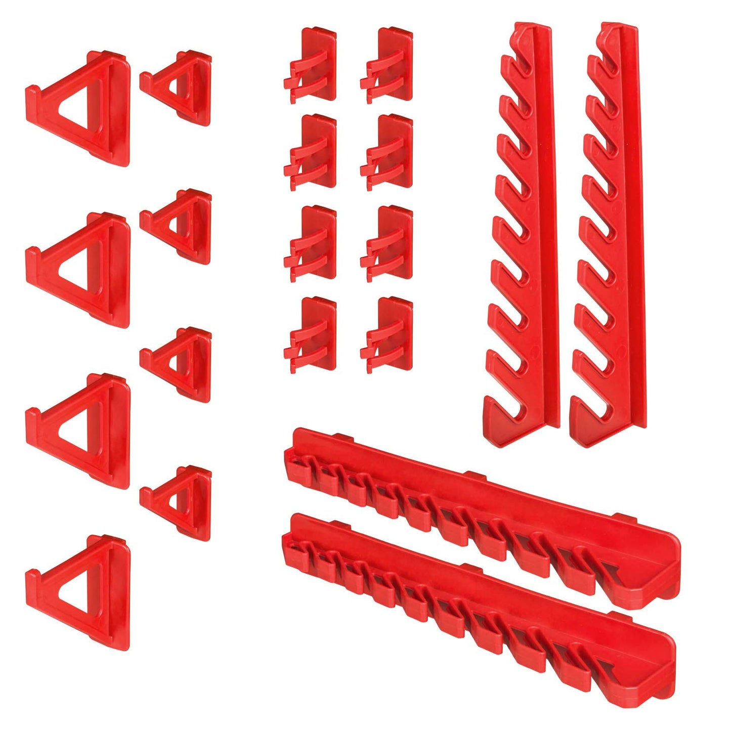 PAFEN Tool Wall with Stacking Boxes - 1152 x 780 mm - Storage System Wall Shelf for Garage Workshop Tool Holders with Perforated Wall Storage Rack Shed Rack Garage Organiser System Set 57 Pieces