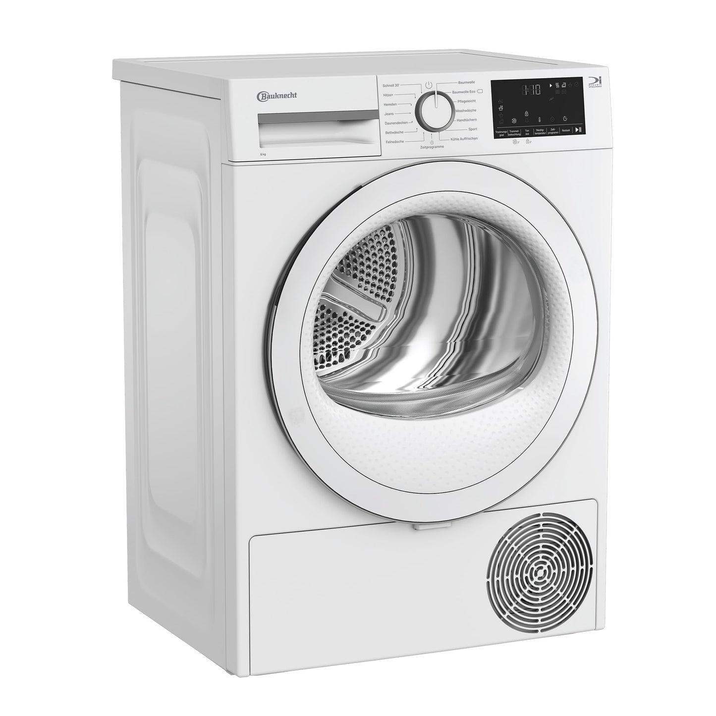 Bauknecht BD 8D WWS Heat Pump Dryer / 8 kg / Energy Efficiency Class A++ / Precision Dry - Intelligent Drying / Inverter Motor / Slim - Extra Slim / Drum Lighting