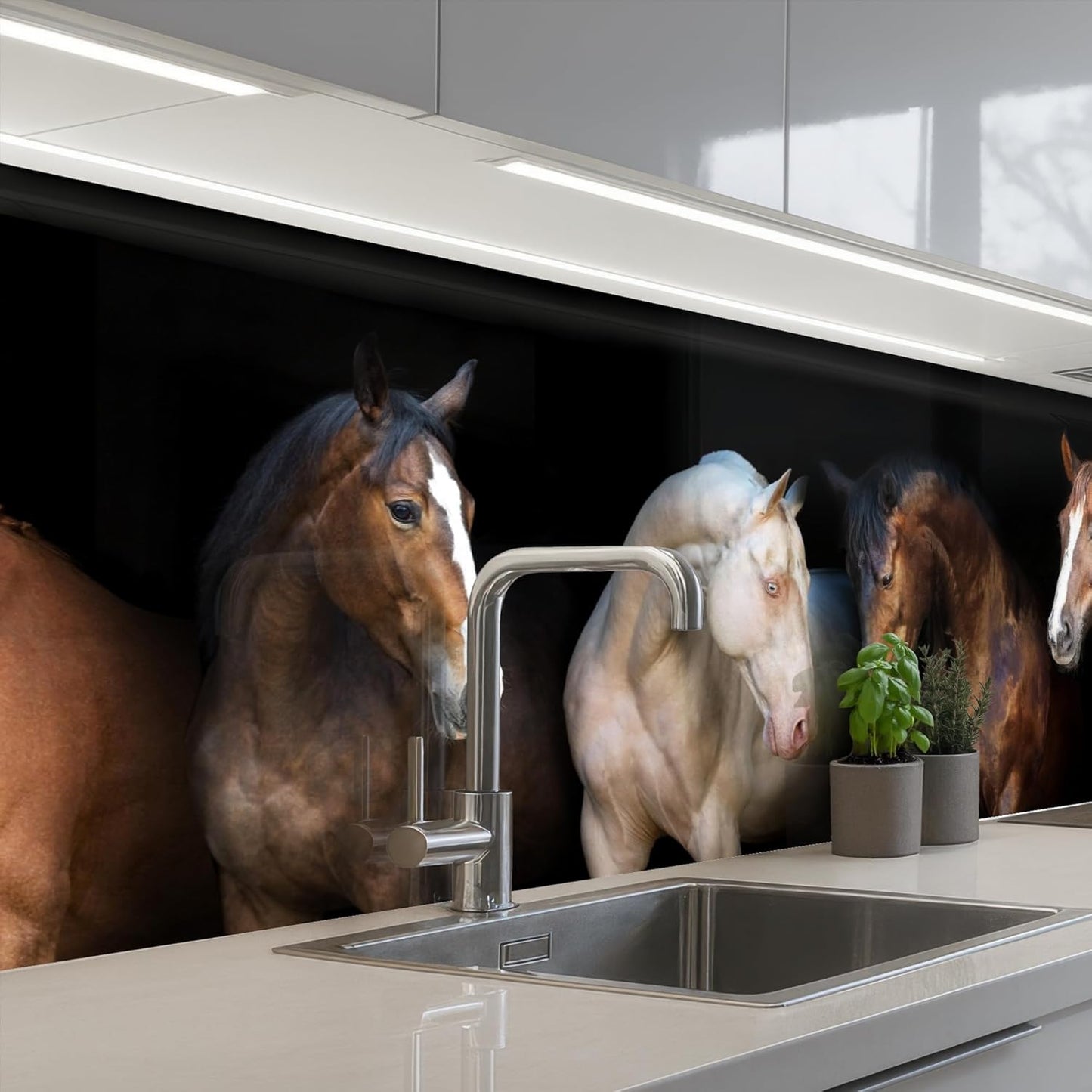 Splash Guard Kitchen Back Wall 60 x 80 cm Kitchen Washable Self-Adhesive Kitchen Wall Kitchen Front Kitchen Back Wall Protection Lavender - Purple - Flowers - Natural