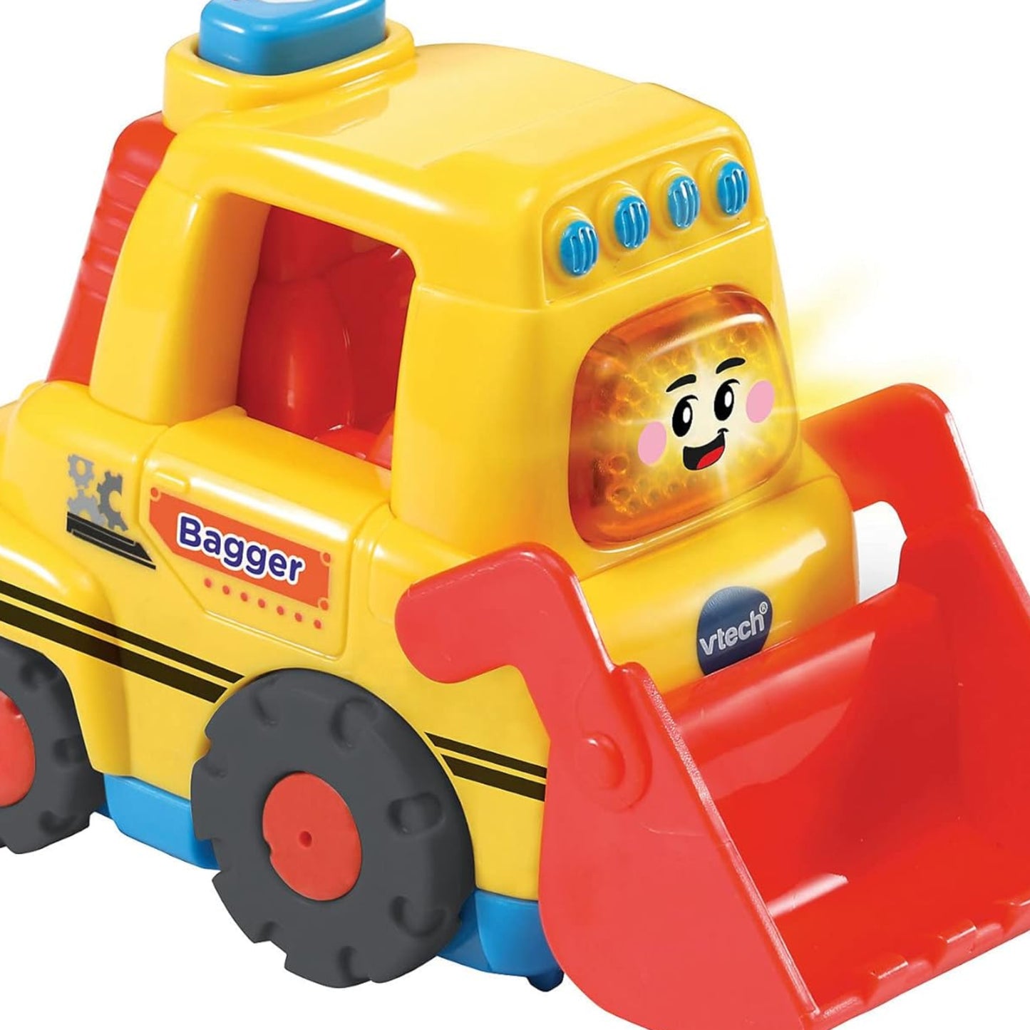 Vtech TUT TUT Baby Speedster - Excavator - Toy Car with Music, Light Up Button, Exciting Phrases and Sounds - For Children Aged 1-5 Years