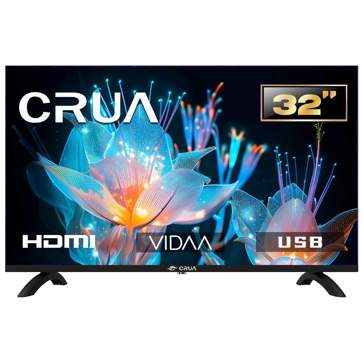 VIDAA Smart TV, 127 cm (50 Inch) TV, 1920 x 1080P Full HD TV, LED TV with HDMI/USB/AV IN/Triple Tuner DVB-T2/T/C/S2/Compact and Smart for Your Home, Black [Energy Class E]
