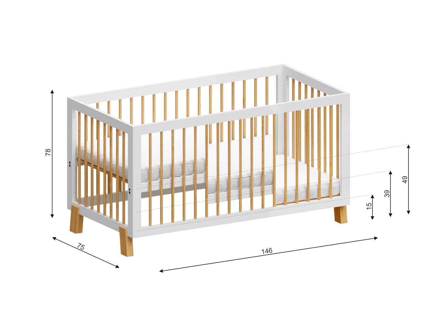 Love For Sleep Alex Baby Bed