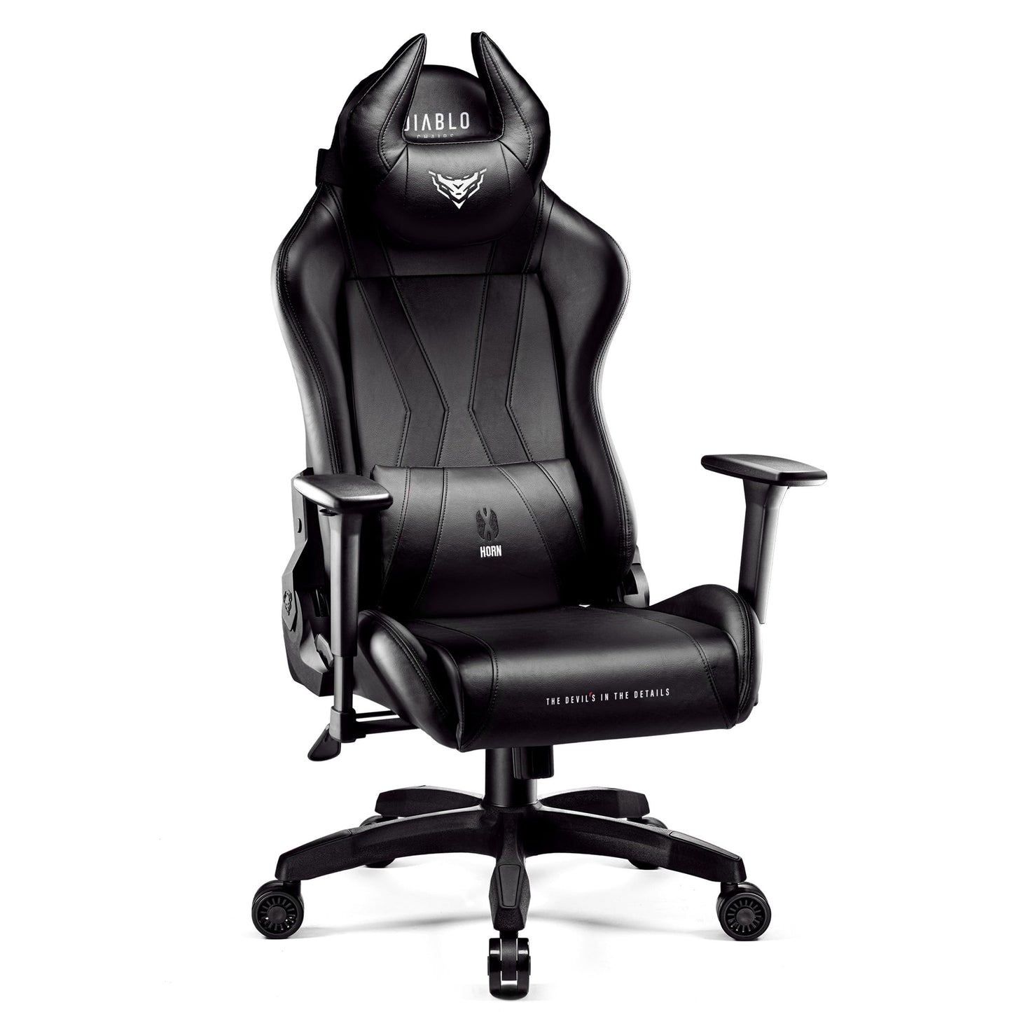 Diablo X-Horn Gaming Office Chair Desk Chair 3D Armrests Ergonomic Design Neck / Lumbar Cushion Imitation Leather Rocker Function