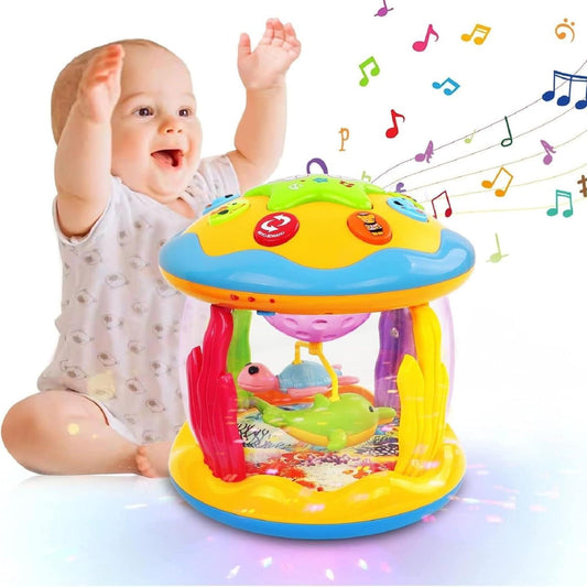 Baby Toy Girls Boy Rotating Projector 12 18 Months with Music/Light Children's Toy from 1 2 Years Children Baby Toy Gift Early Learning for Toddler