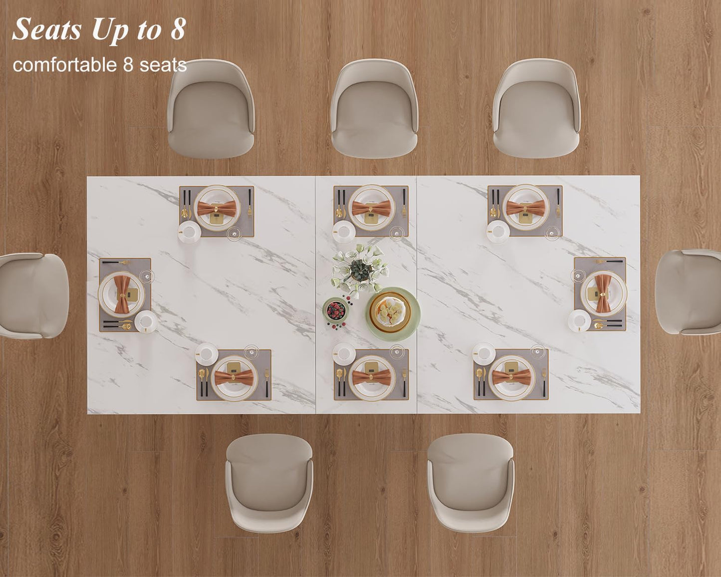 HSH Modern Black Dining Table1