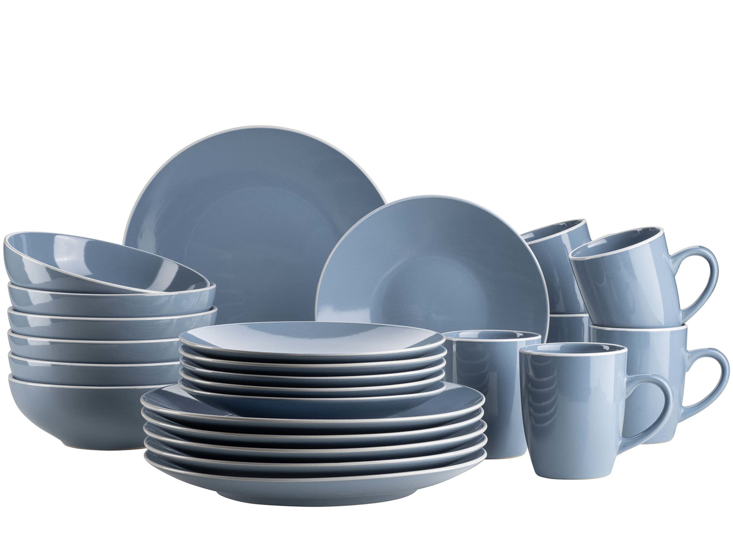 Mäser Elissa Series Modern Tableware Set for 6 People