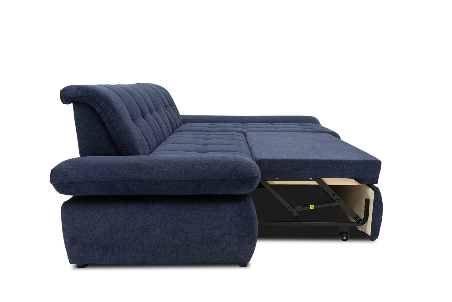 DOMO. collection Moric Corner Sofa, L-Shaped, Corner Sofa, L-shaped, 300 x 172 x 80 cm (W x D x H), Beige