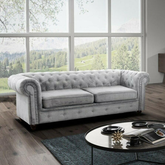 Easy4You Chesterfield Black Set