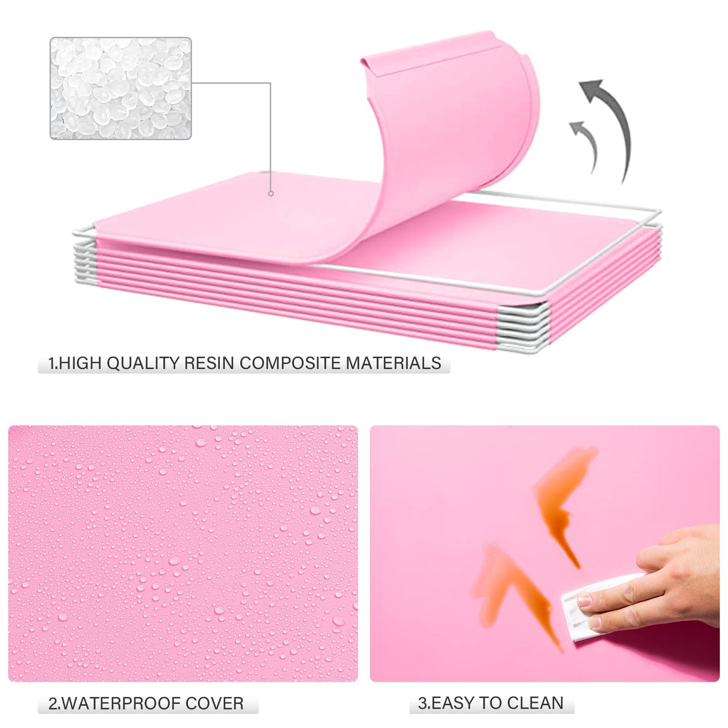 BRIAN & DANY Expandable Children's Shelf, Children's Wardrobe, Tiered Shelf, Bookcase with Doors, Deeper Compartments than Normal (45 cm vs. 35 cm) for More Space, 75 x 47 x 147 cm, Pink