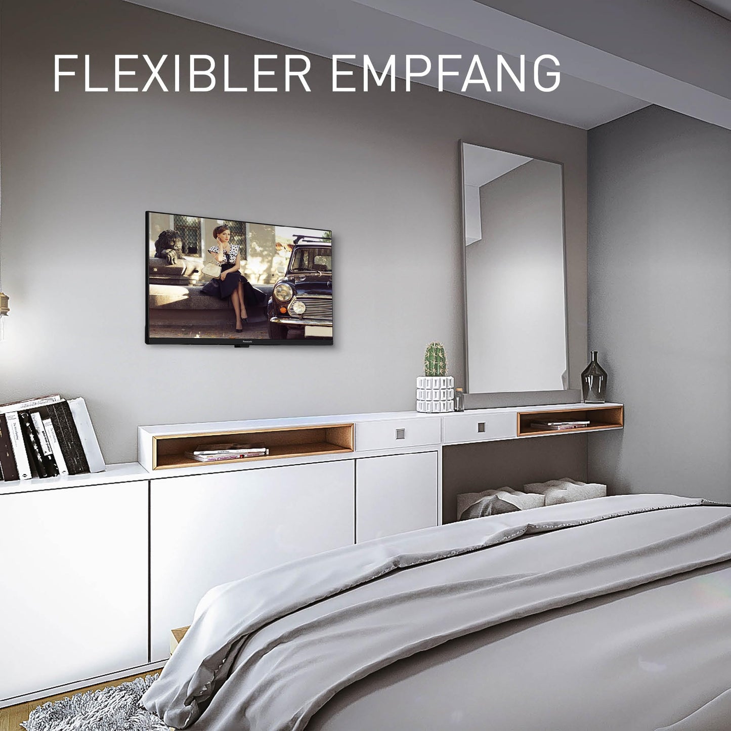 Panasonic TS-32N30AEZ, N30 Series 32 Inch HD LED TV, 2024, USB Media Player, High Contrast, HD Triple Tuner, HDMI, Wall Mounting Option, Thin Frame, for An Exceptional Visual Experience