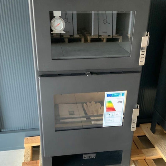 EEK A+ Fireplace with Baking Compartment Verso F - 9kW