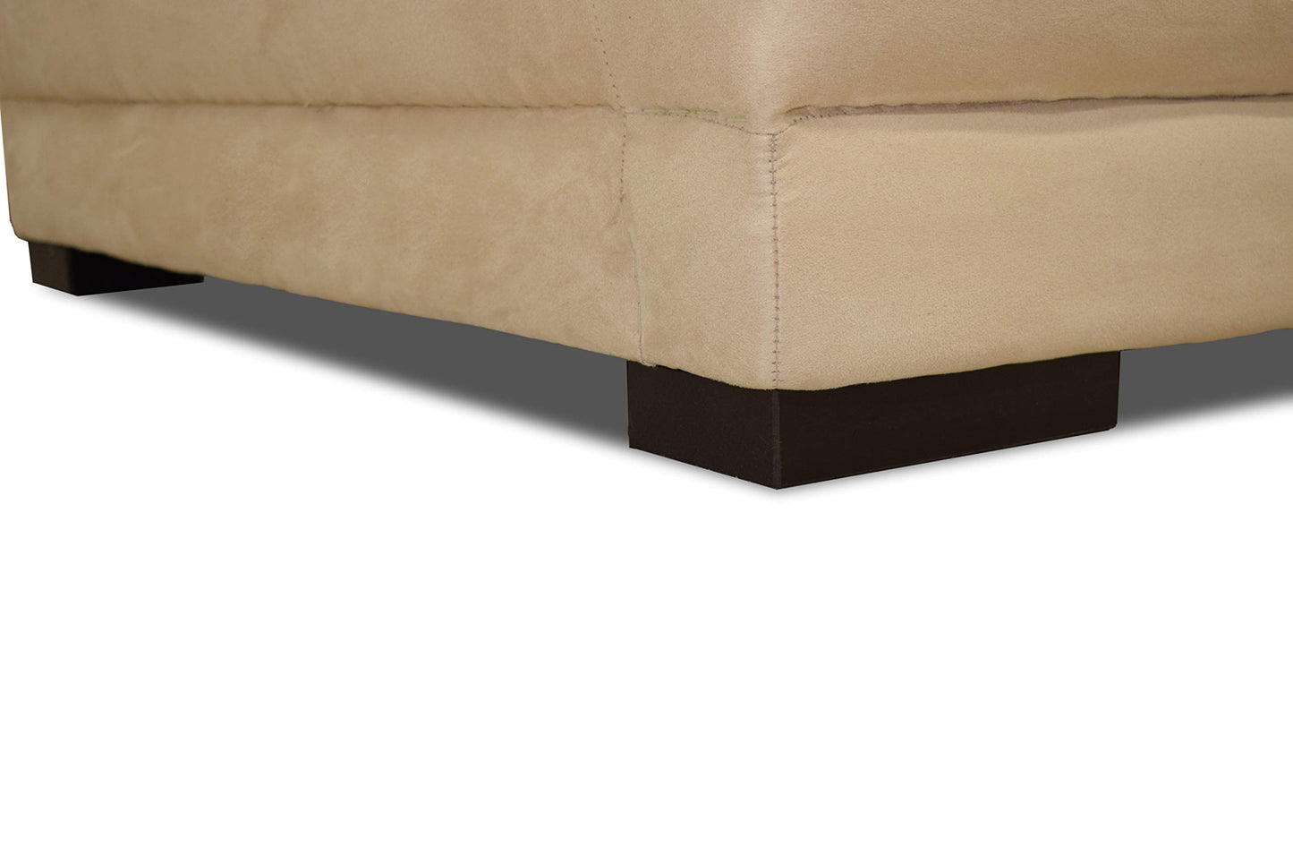 DOMO. collection Sofa Telos, 3-Sitzer Boxspringsofa, 3er Sofa mit Boxspringfederung, zeitlose Couch mit breiten Armlehnen, Polstergarnitur 218 x 96 x 80 cm (BxTxH), beige (hell)