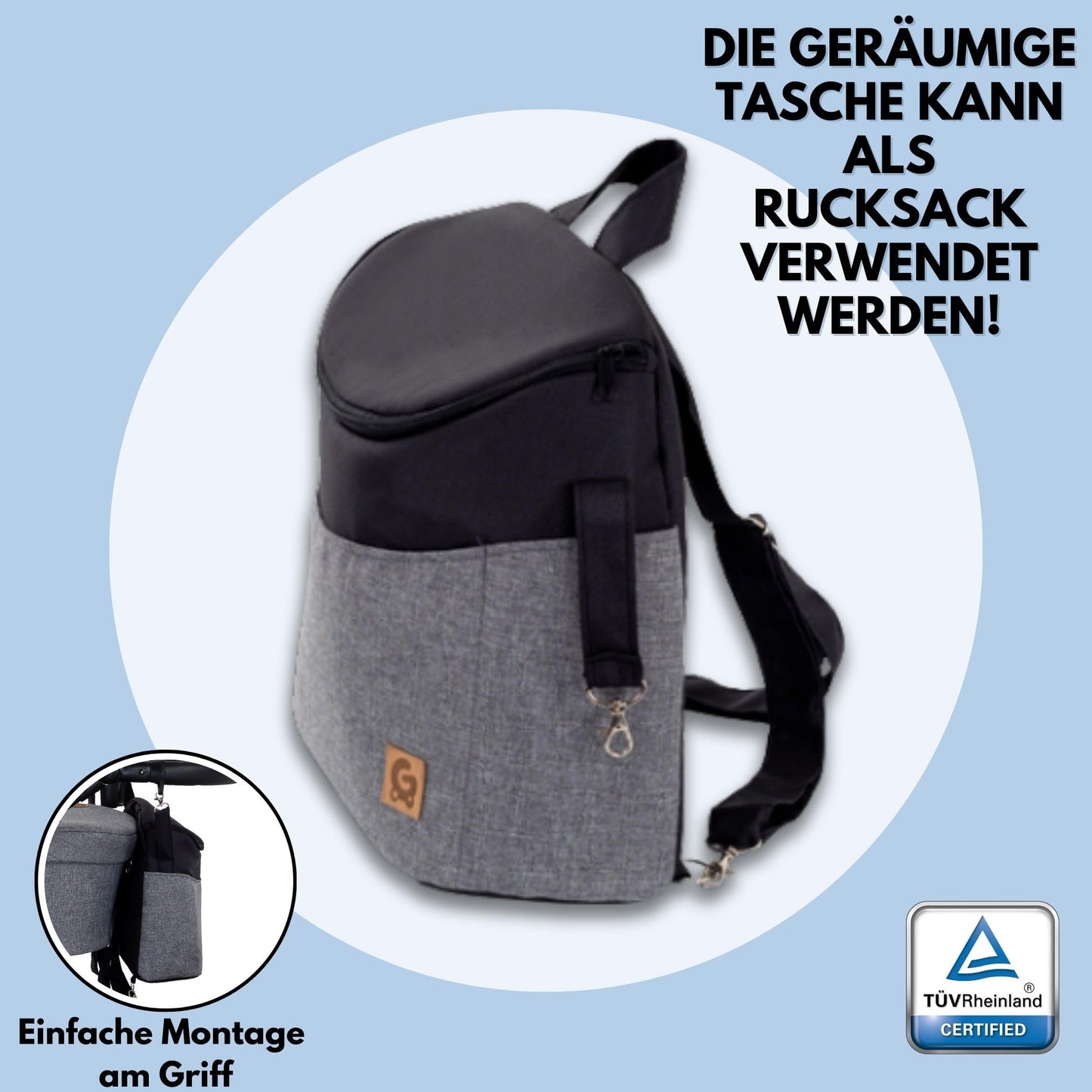 Boston 3-in-1 Combi-Pram Pram Baby Car Seat Buggy Carlo Complete Set