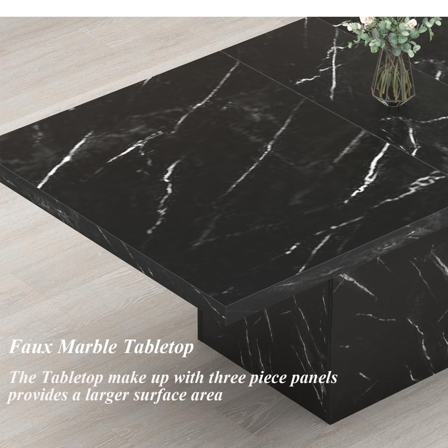 HSH Modern Black Dining Table1