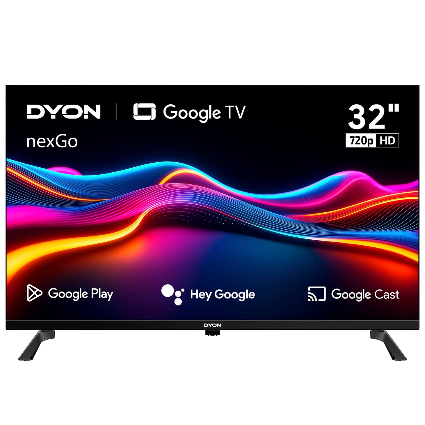 DYON iGoo-TV 50U-2 - 50 Inch (126 cm) 4K Ultra HD Smart TV with Google TV, HDR10, Triple Tuner (DVB-S2/C/T2), WiFi, Bluetooth, Google Assistant, Netflix, Prime Video, [2025 Model]