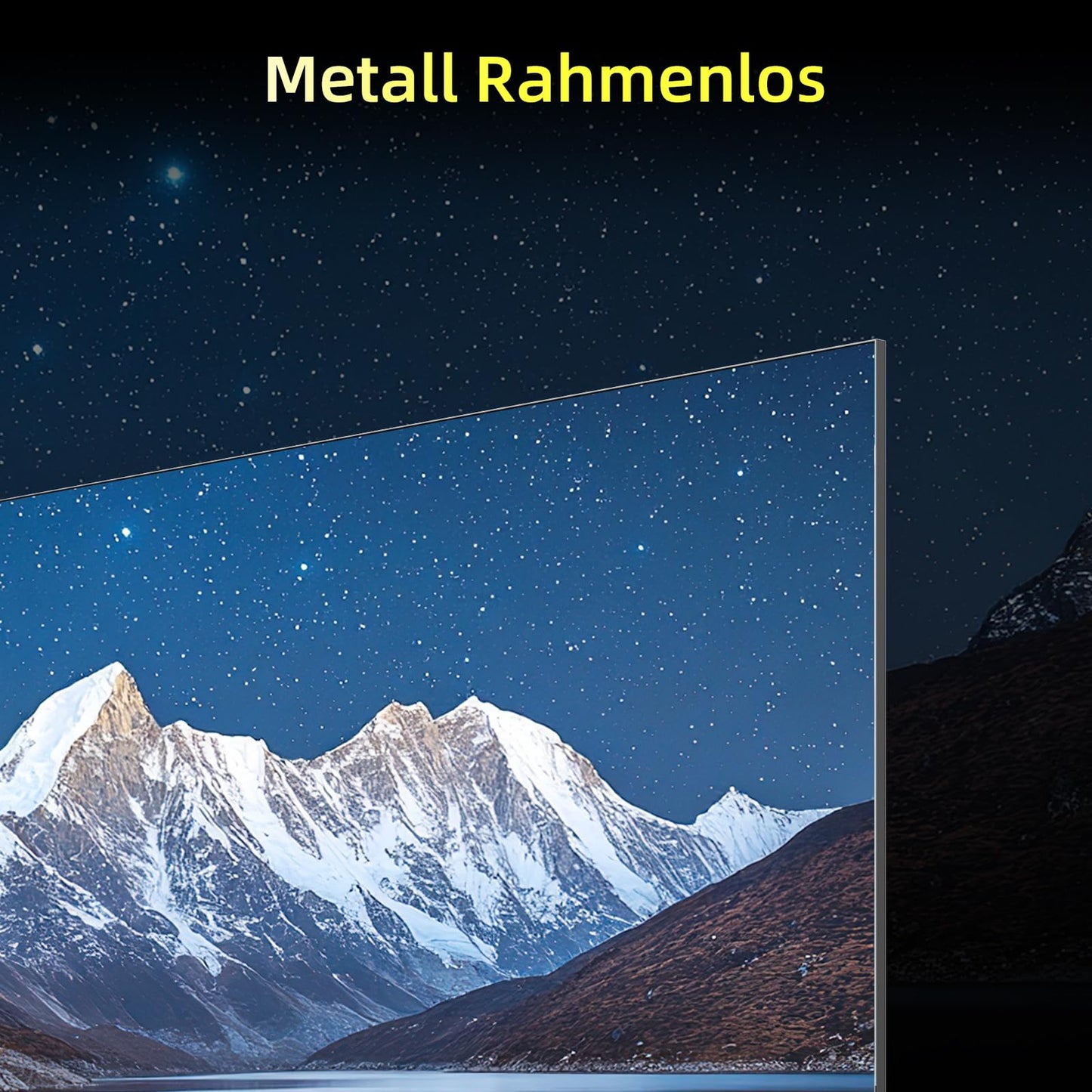 CHIQ L40FT 40 Zoll, Full HD, (100 cm) Smart Fernseher, HDR10, Dolby Audio & DBX-tv, Triple Tuner DVB-C/T2/S2, Integrierter Chromecast, Metall Randlos Design