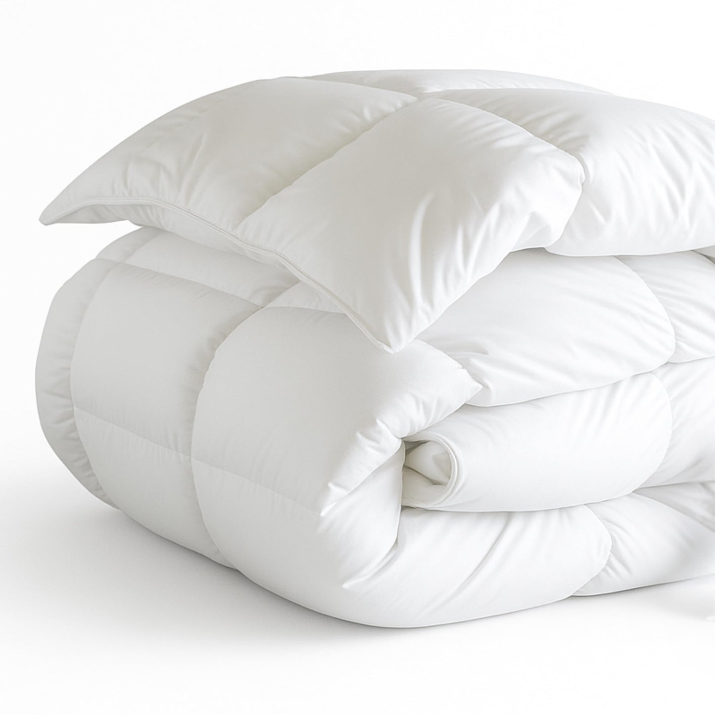 Duvet 135 x 200 cm - Feather Duvet Winter Duvet with Down & Feathers - Extra Warm & Fluffy - Winter Duvet Washable & Breathable - Down Duvet Oeko-Tex Certified