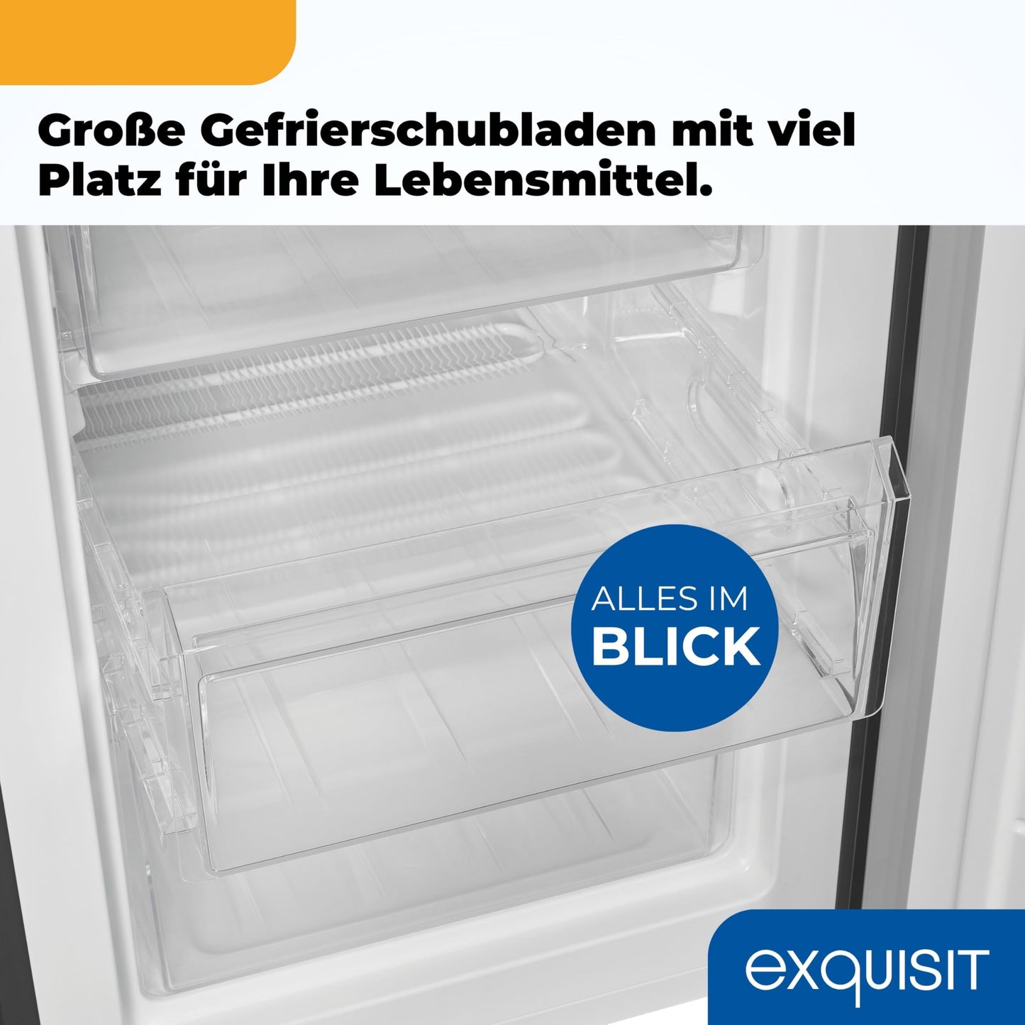 Exquisit Fridge-Freezer, 180 cm Height, Fridge with Freezer, 260 Litres, Water Dispenser, Alarm Function, 4-Star Freezer, KGC5265-70-WS-040D inoxlook-az