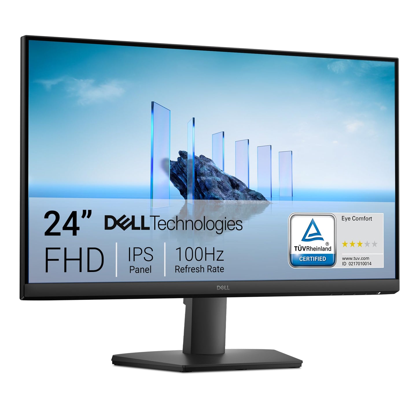Dell 22 Monitor - SE2225HM, Full HD (1920 x 1080), 100Hz, VA, 5ms, VESA (100 x 100 mm), HDMI, VGA, Black