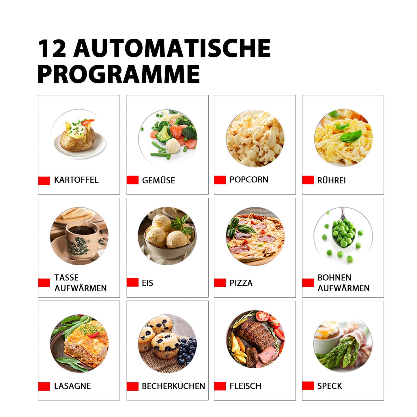 Toshiba MW3-AG20PE(BK) Mikrowellen mit Grill 20L 3-in-1 Mikrowellenherd, Chef-Abtauung, Mikrowelle, Grill, Kombi, 5 Leistungsstufen, 8 Automatikprogrammen, Einfacher Reinigung, Schwarz