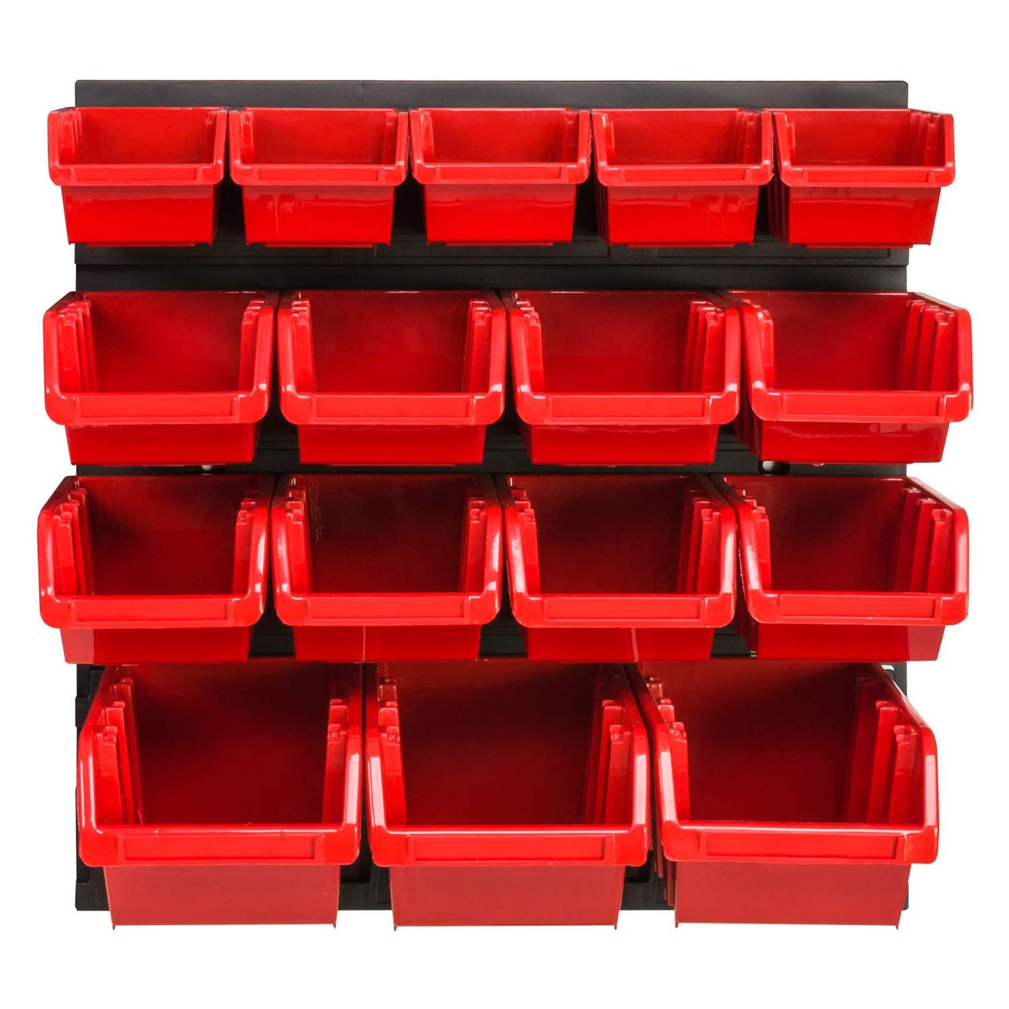 PAFEN Storage System Tool Wall 772 x 780 - Set Tool Holder and Stacking Boxes - Wall Shelf Workshop Shelf Chute Rack