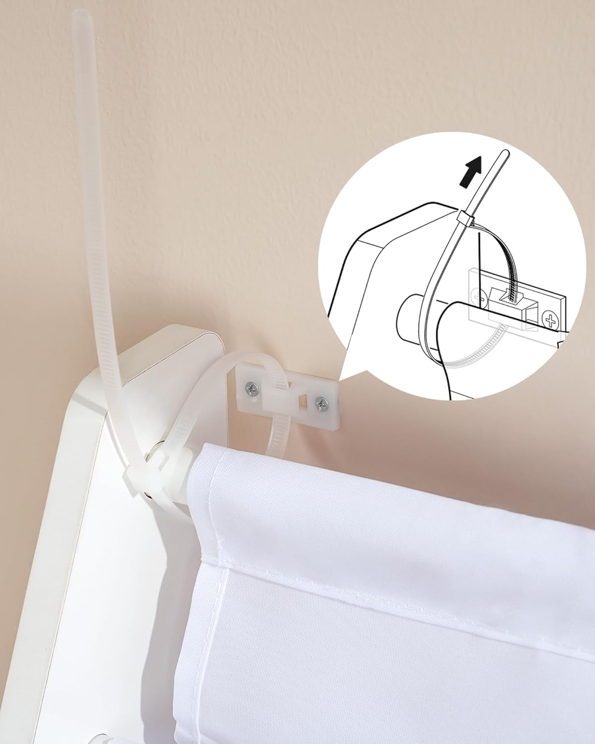 Kids Bookcase, Kids Shelf, Toy Organiser, with 3 Fabric Compartments and 2 Pull Out Toy Boxes, for Kids 3-8 Years Old, for Nursery Playroom, White and Grey DMCW06WT