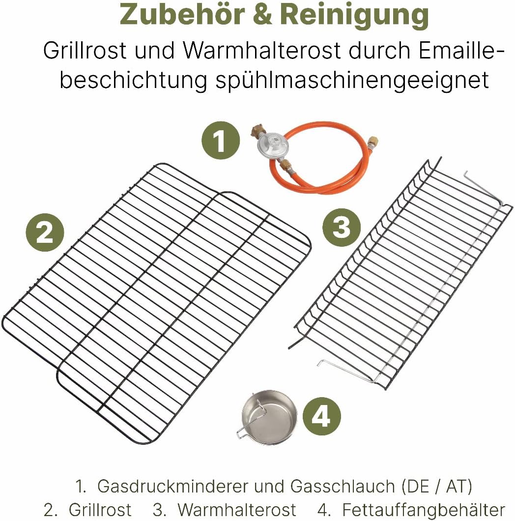 Clatronic 263692 Gas Barbecue, Gas Grill