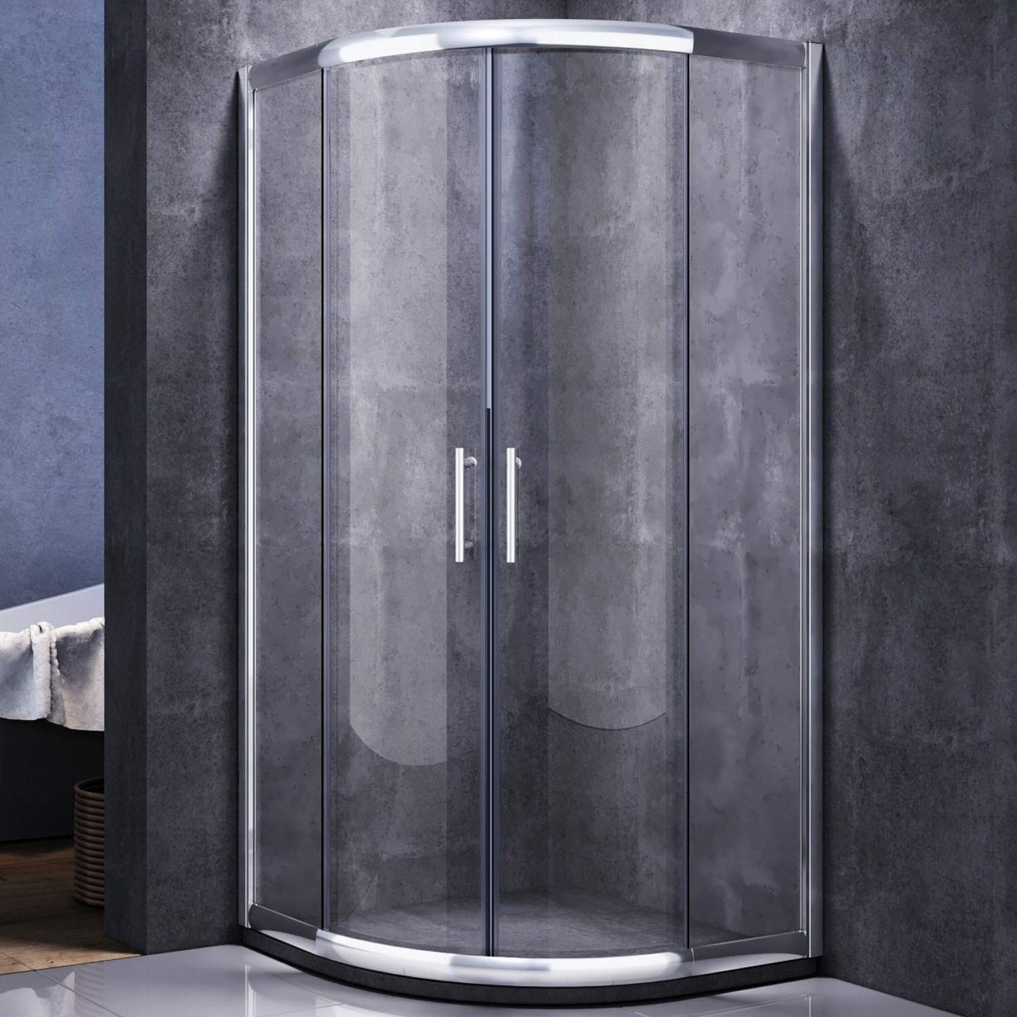 Quadrant Shower Cubicle Radius 550