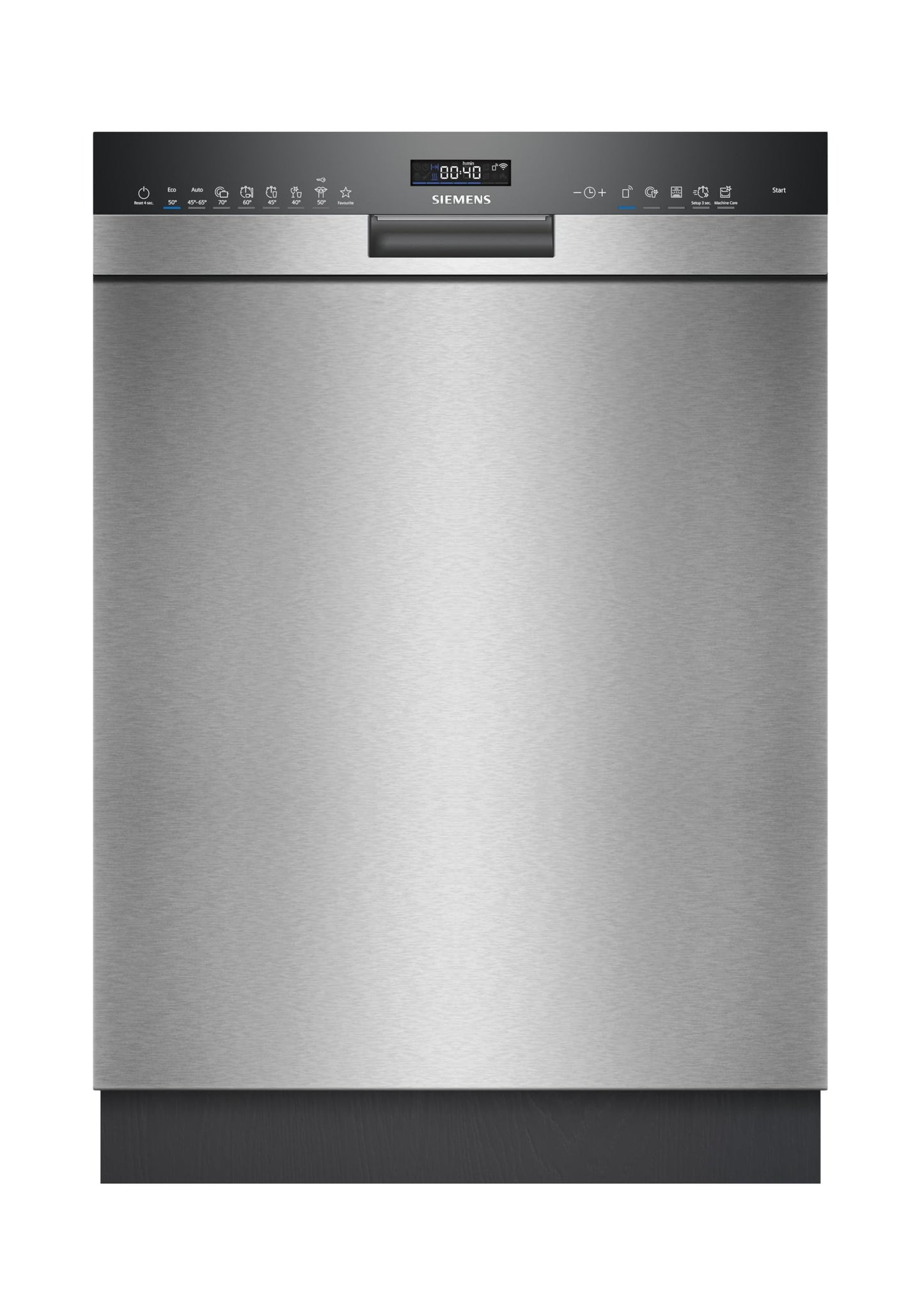 Siemens SN43ES06VE, iQ300 Smart Dishwasher, Undermount Dishwasher, 60 cm, Cutlery Drawer, Automatic Door Opening, Triple rackMatic, Particularly Quiet, intesiveZone, varioSpeed, aquaStop