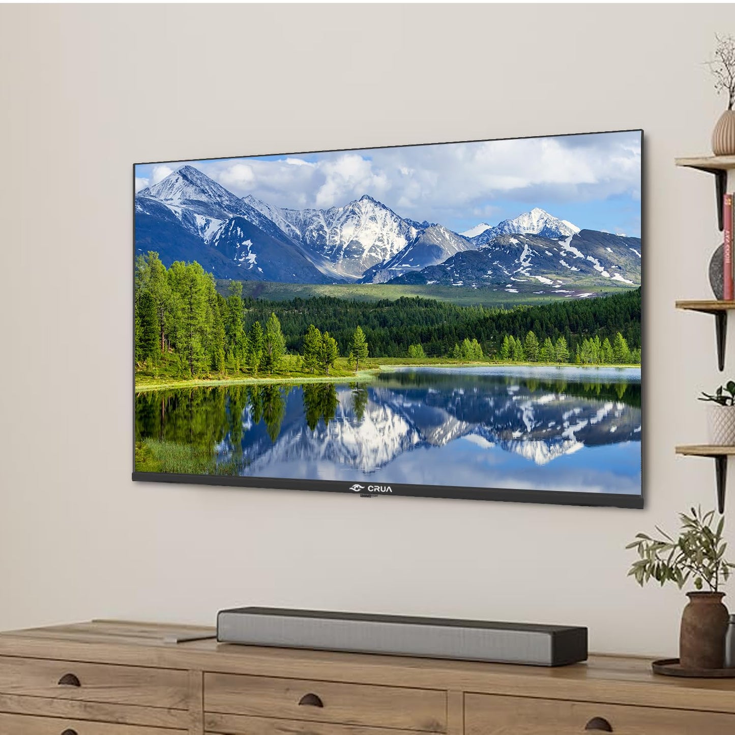 VIDAA Smart TV, 127 cm (50 Inch) TV, 1920 x 1080P Full HD TV, LED TV with HDMI/USB/AV IN/Triple Tuner DVB-T2/T/C/S2/Compact and Smart for Your Home, Black [Energy Class E]