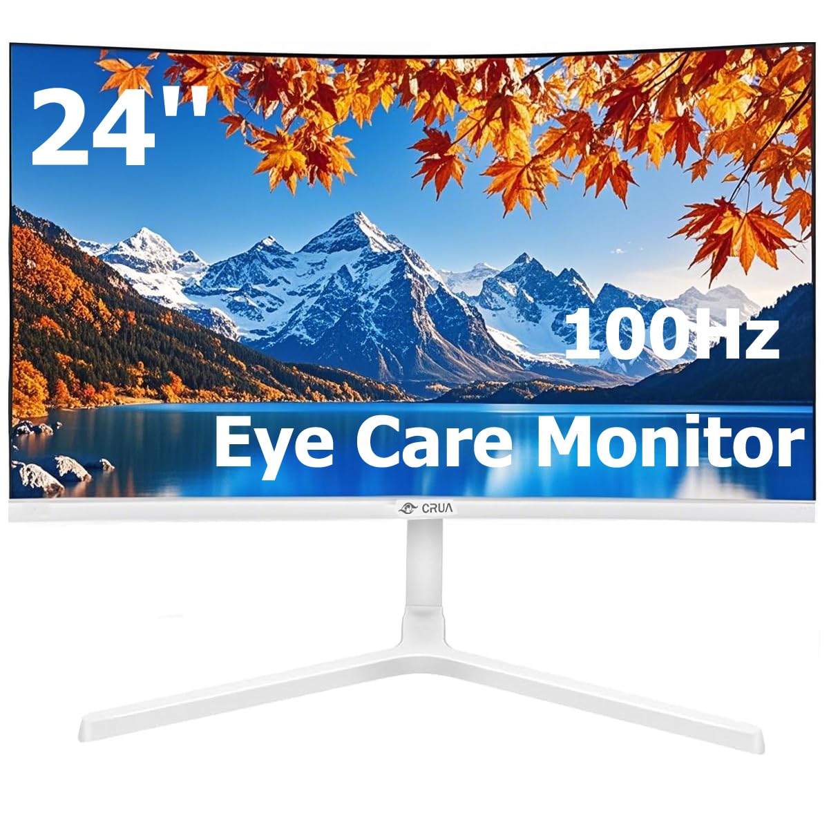 32 Zoll Curved Gaming Monitor, 1K Full HD 1080P (1920x1080), 240Hz, 1ms, 1500R, AdaptiveSync, DCI-P3 90%, SRGB100%, Eye Care