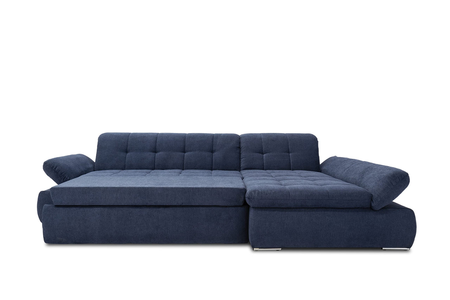 DOMO. collection Moric Corner Sofa, L-Shaped, Corner Sofa, L-shaped, 300 x 172 x 80 cm (W x D x H), Beige