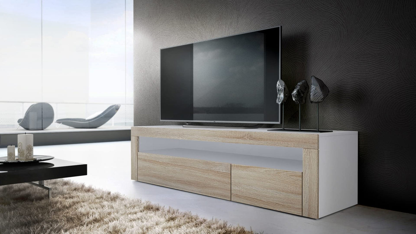 Vladon Valencia Chest of Drawers Sideboard White