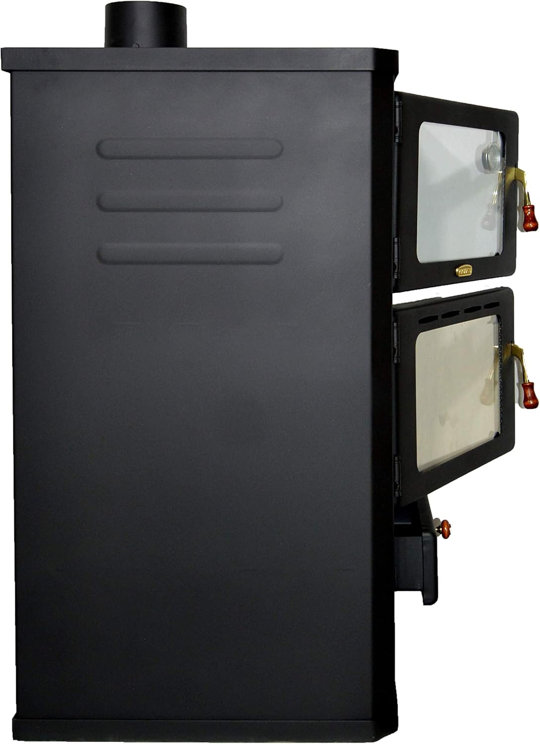 Wood Stove with Stove Cooker 014kW Heating Output