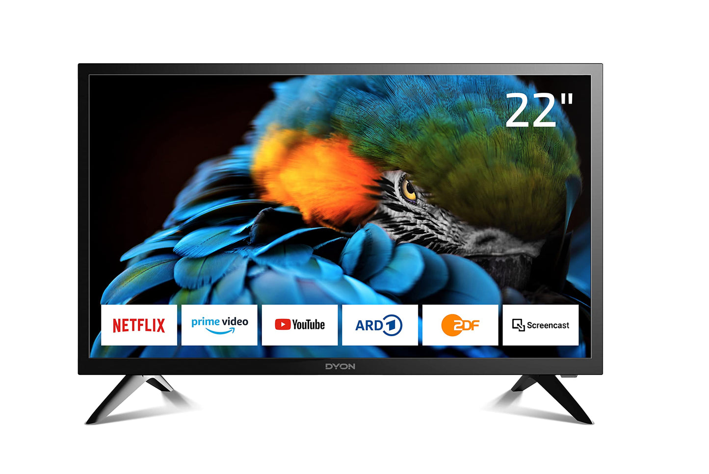DYON ULTIMAX 43F-TI - 43 Inch (108 cm) Full HD Smart TV with Samsung Tizen OS, Triple Tuner (DVB-C/-S2/-T2), Samsung Smart & Gaming Hub, Prime Video, Netflix, Disney+ [2025]
