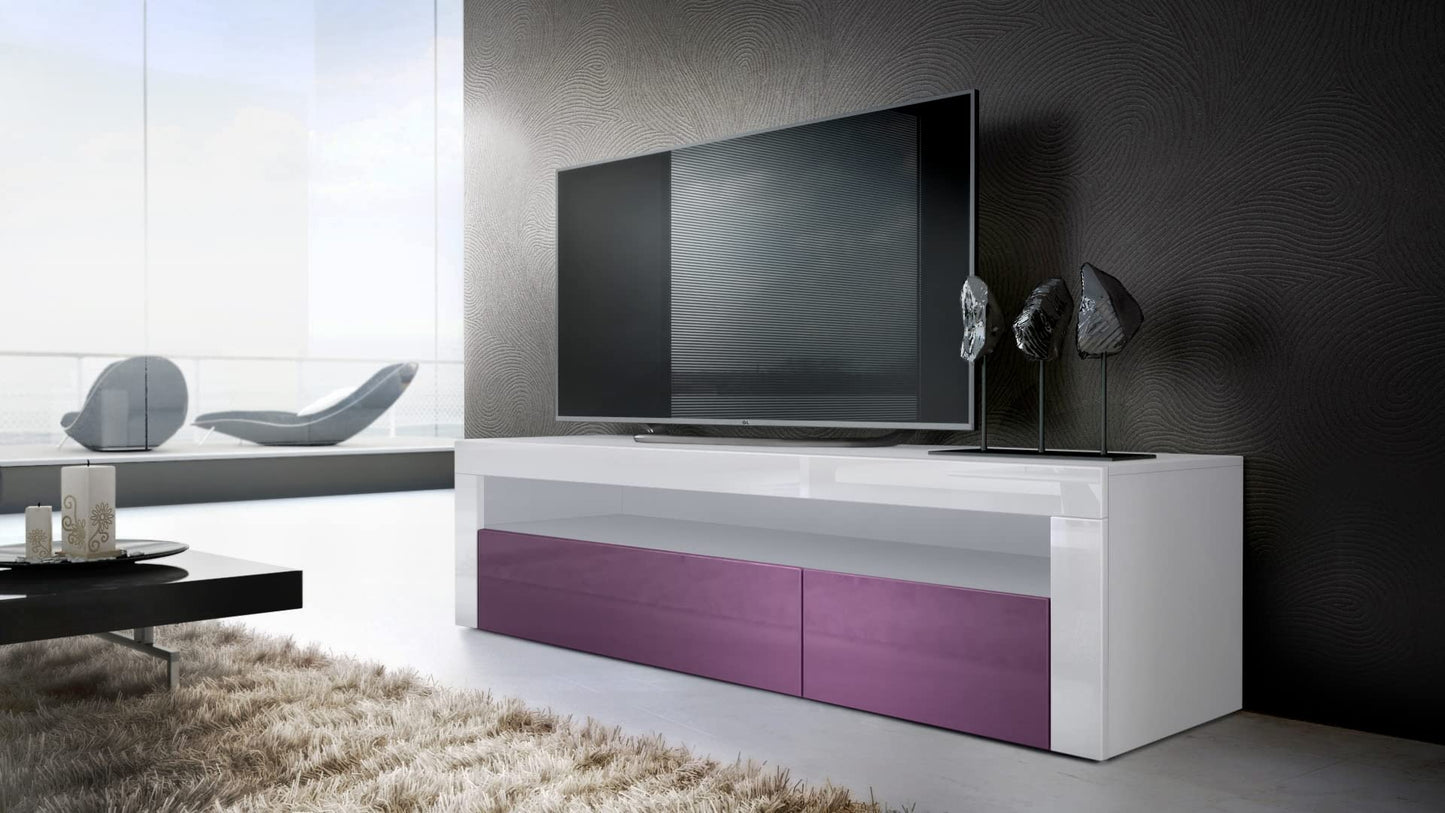 Vladon Valencia Chest of Drawers Sideboard White