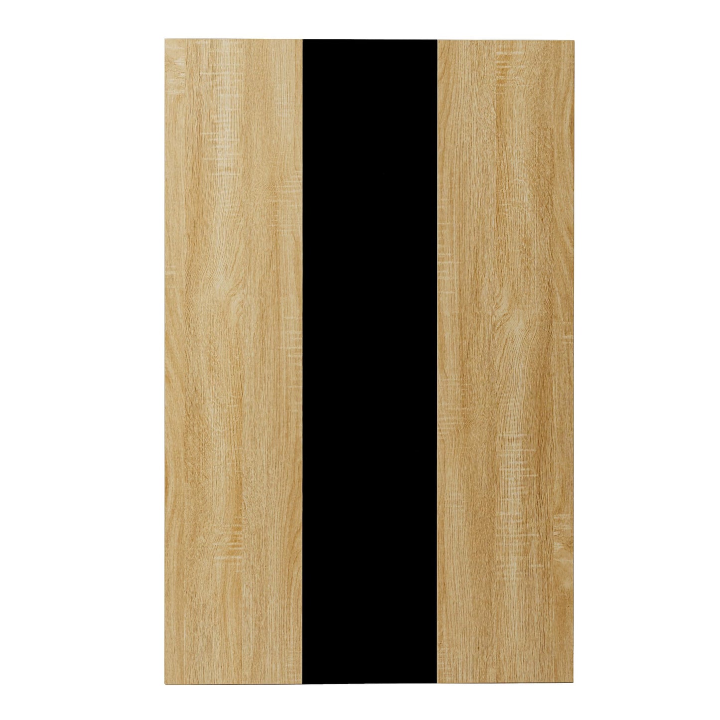 FURNITABLE Esstisch mit 4 Stühlen Esszimmergruppe, 4er Set Esszimmerstühle und Rechteckig Holztisch Essgruppe für Wohnzimmer Küche Büro (110 * 70cm Tisch+4 Schwarz Stühle)