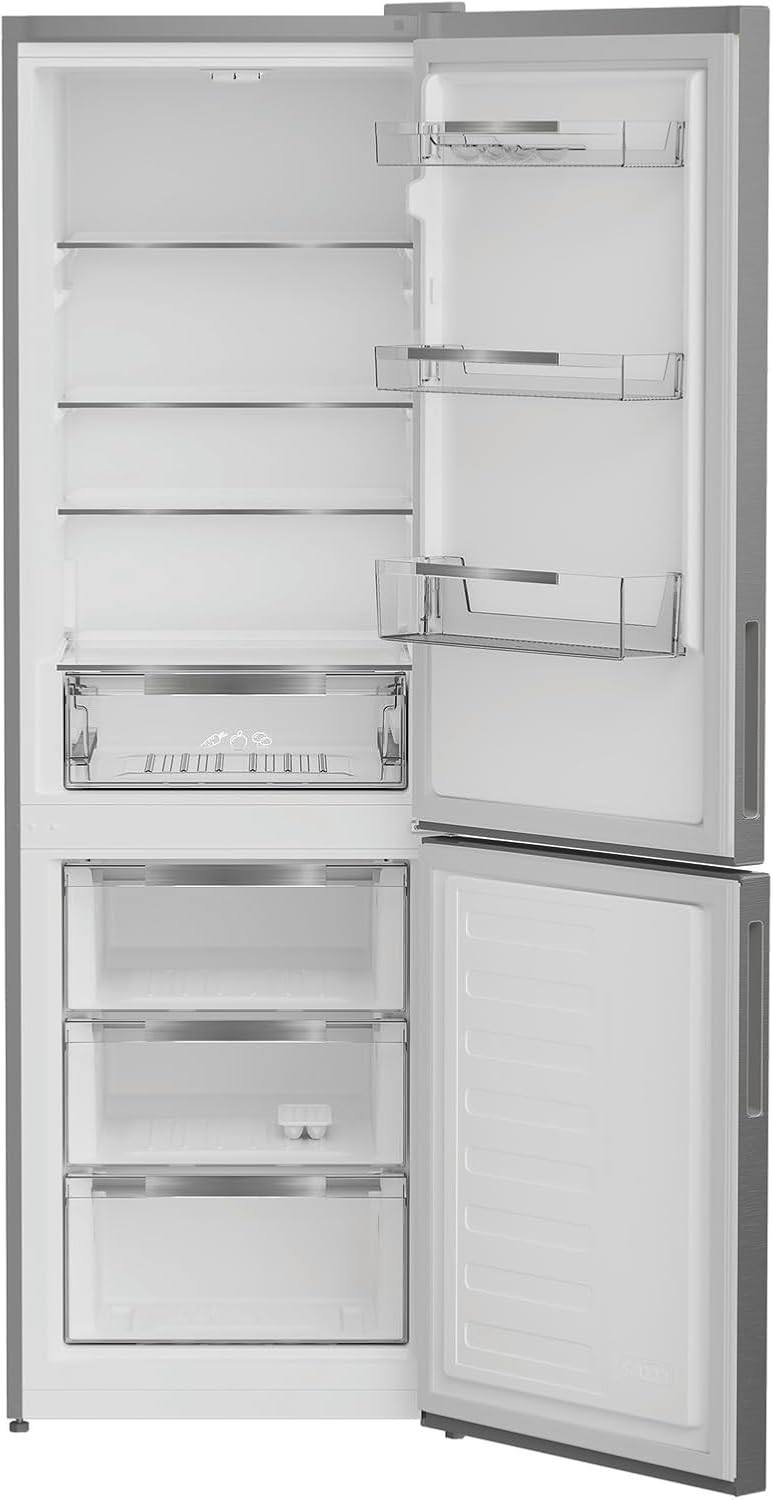 Bauknecht KGLR 185 IN Fridge/Freezer Combination / Total Net Capacity: 343 L / 223 L Cooling / 120 L Freezer / Energy Efficiency C / LessFrost / Quiet with 35 dB(A)