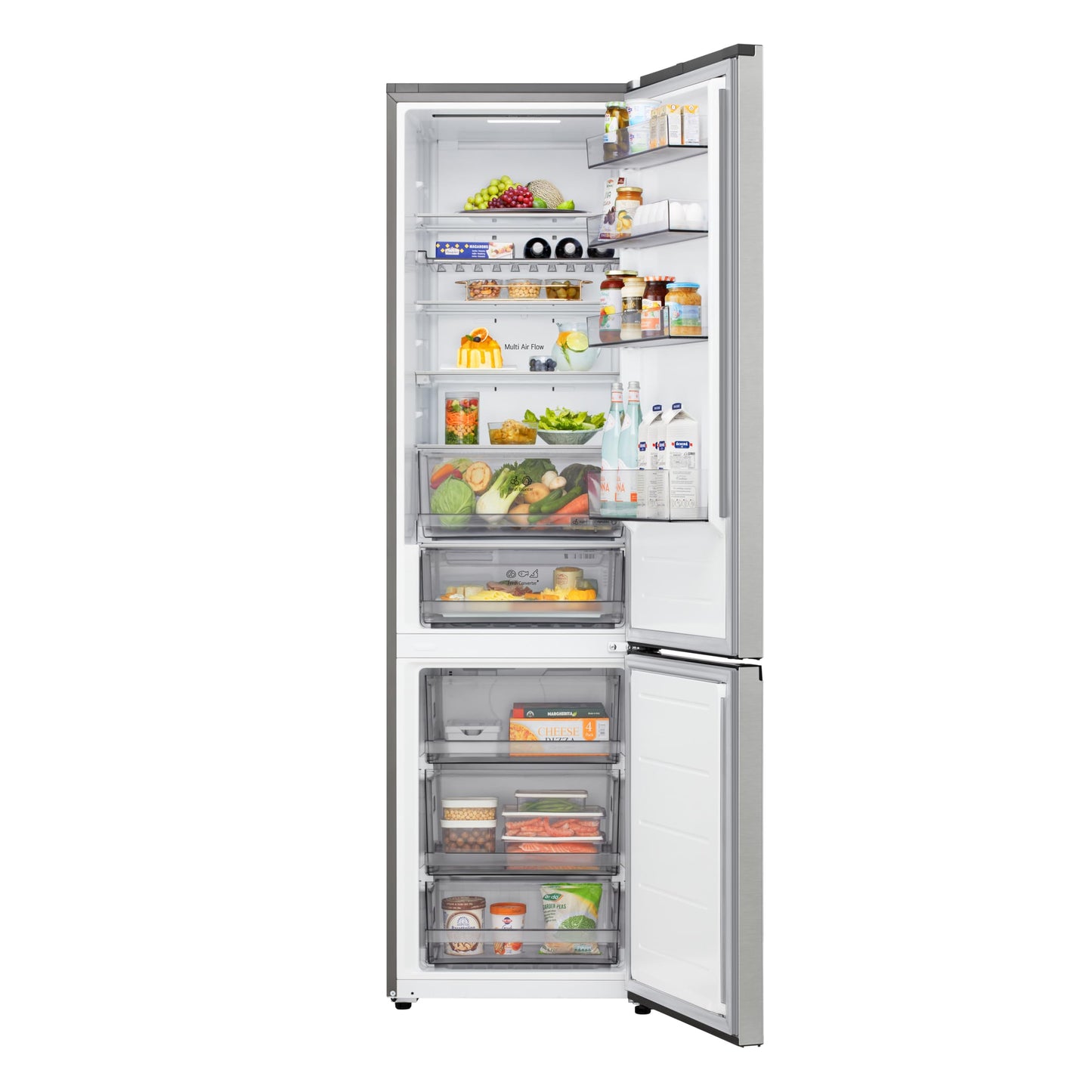 LG GBV3200CPY Fridge/Freezer Combination | 387 Litre Capacity | Total No Frost | Door Cooling | Linear Cooling | Multi-Airflow Recirculation Cooling