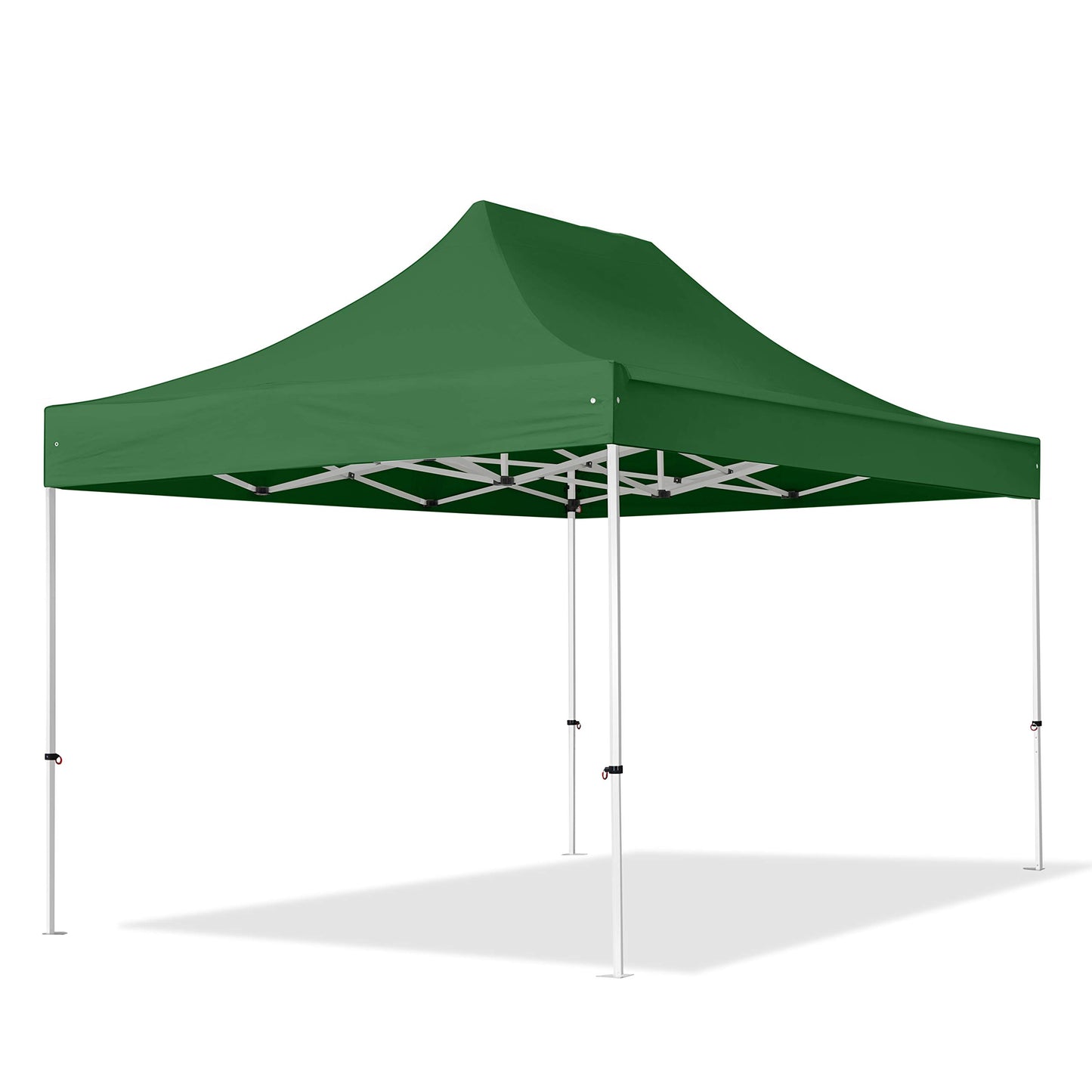 TOOLPORT 3 x 6 m Folding Gazebo Party Tent Gazebo Steel 30 mm 4 Side Panels Panoramic Window Cream