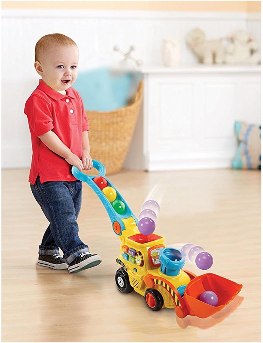 VTech 80-506004 Pop-a-Ball Pop & Drop Digger Toy for Babies & Toddlers