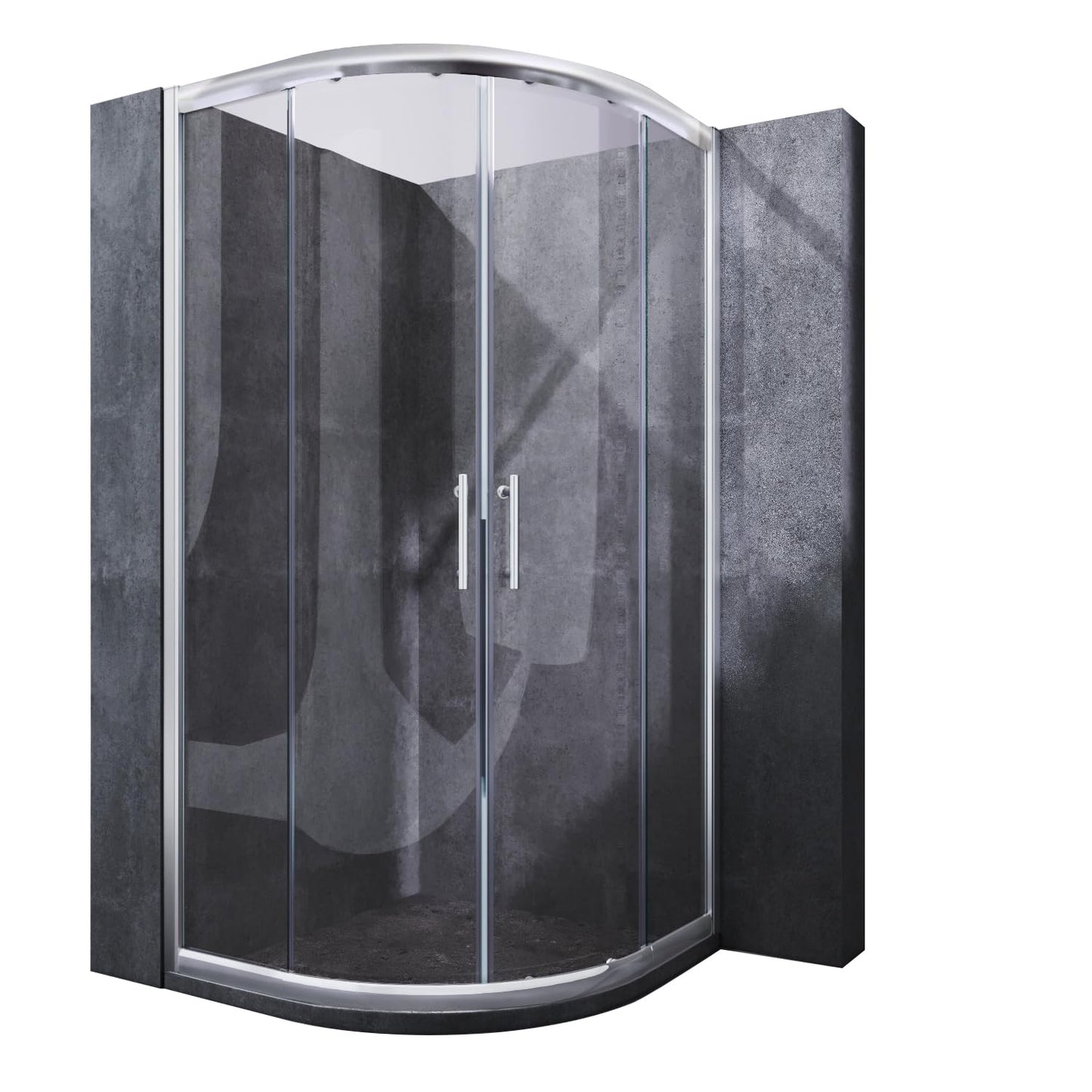 Quadrant Shower Cubicle Radius 550