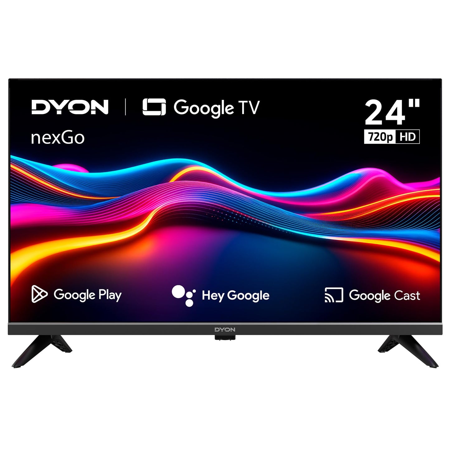DYON iGoo-TV 50U-2 - 50 Inch (126 cm) 4K Ultra HD Smart TV with Google TV, HDR10, Triple Tuner (DVB-S2/C/T2), WiFi, Bluetooth, Google Assistant, Netflix, Prime Video, [2025 Model]