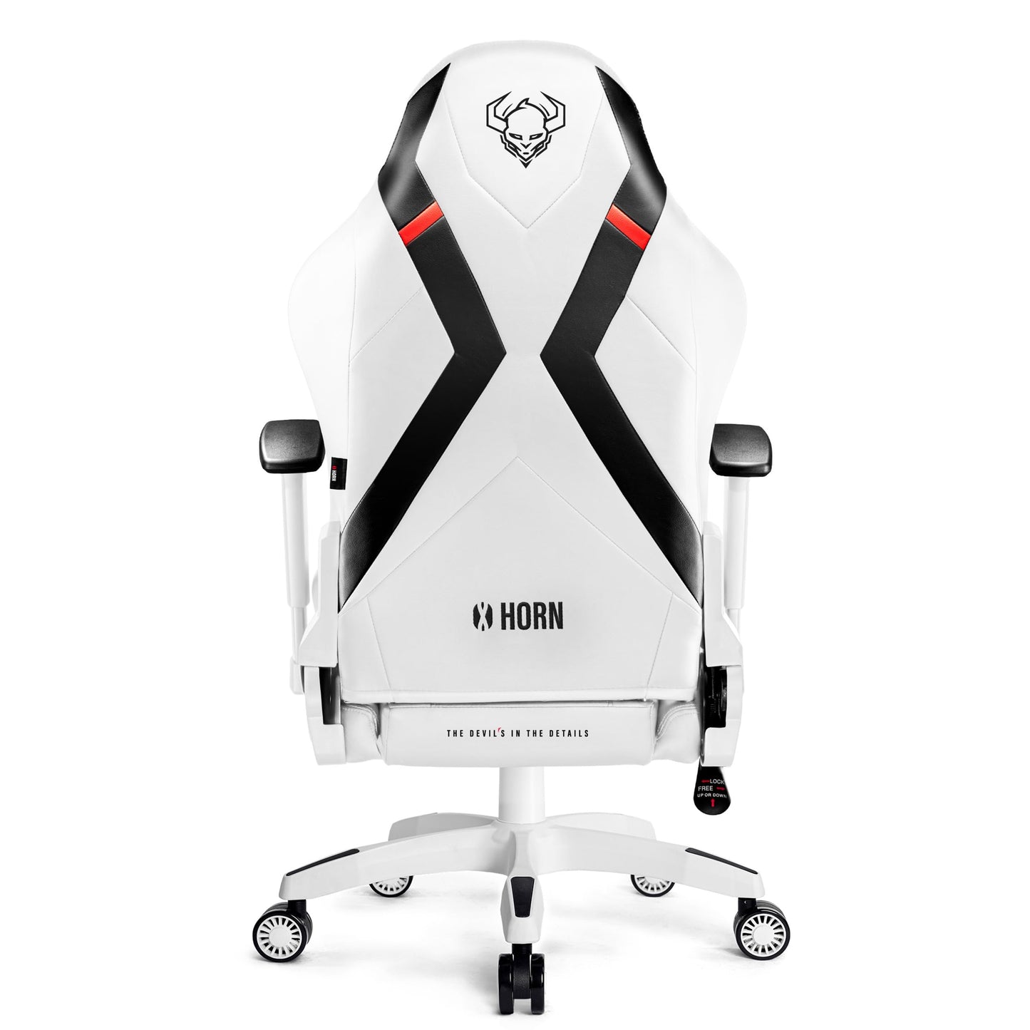 Diablo X-Horn Gaming Office Chair Desk Chair 3D Armrests Ergonomic Design Neck / Lumbar Cushion Imitation Leather Rocker Function