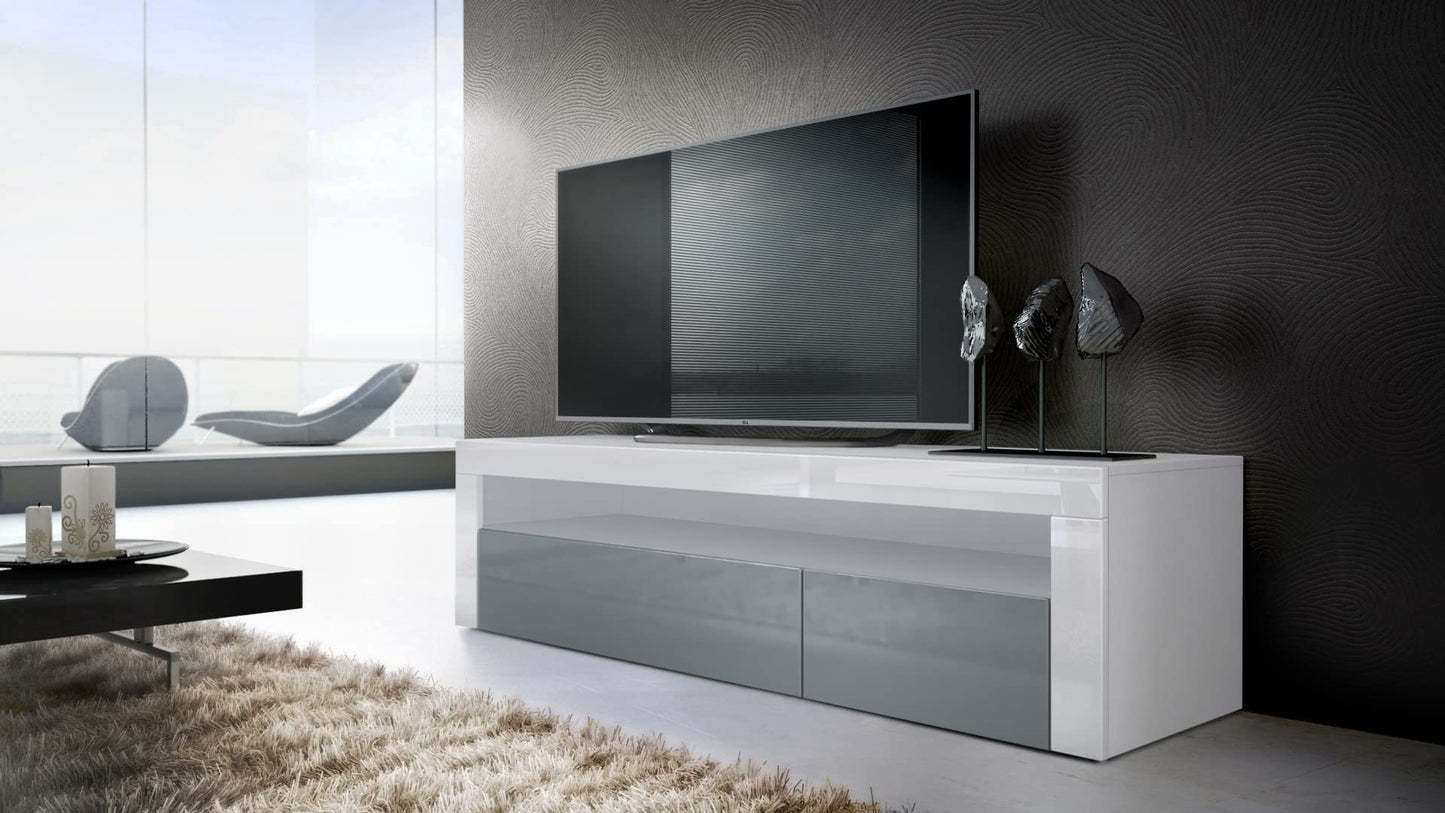 Vladon Valencia Chest of Drawers Sideboard White