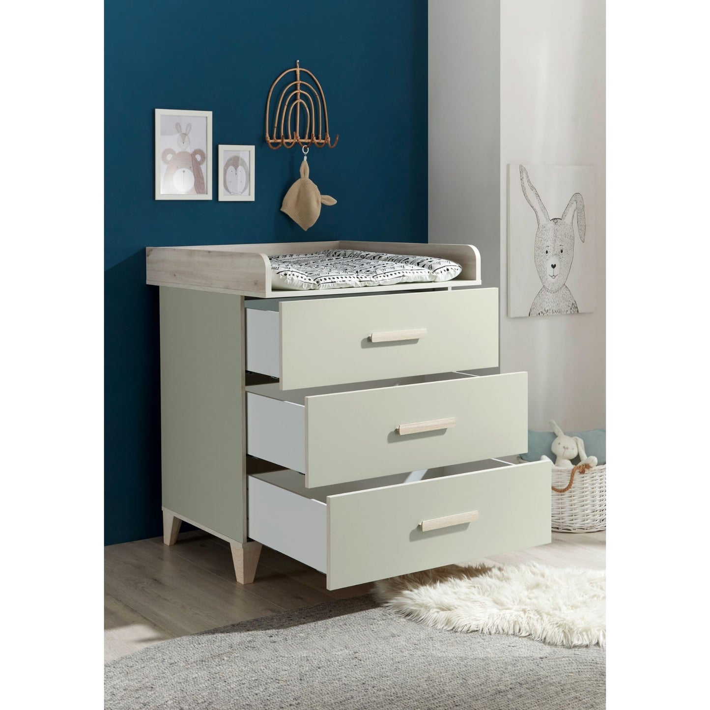 PRIZZI Safe Baby Cot Set