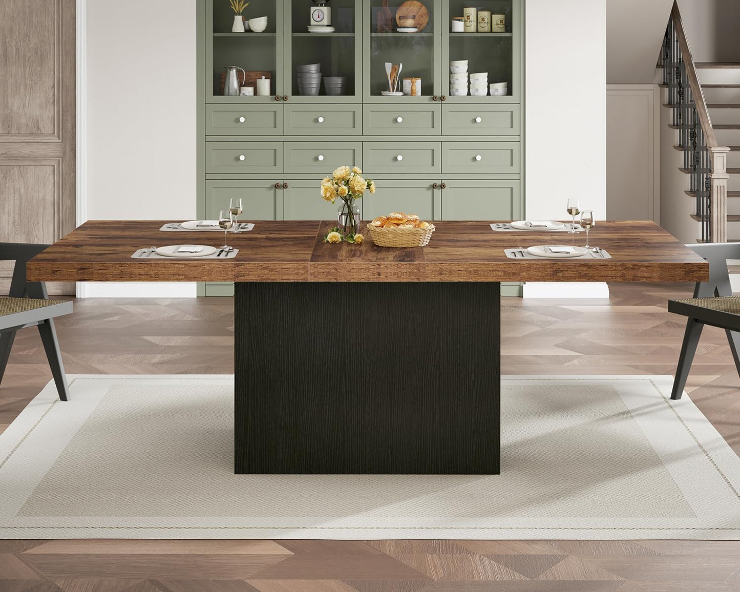 HSH Modern Black Dining Table1
