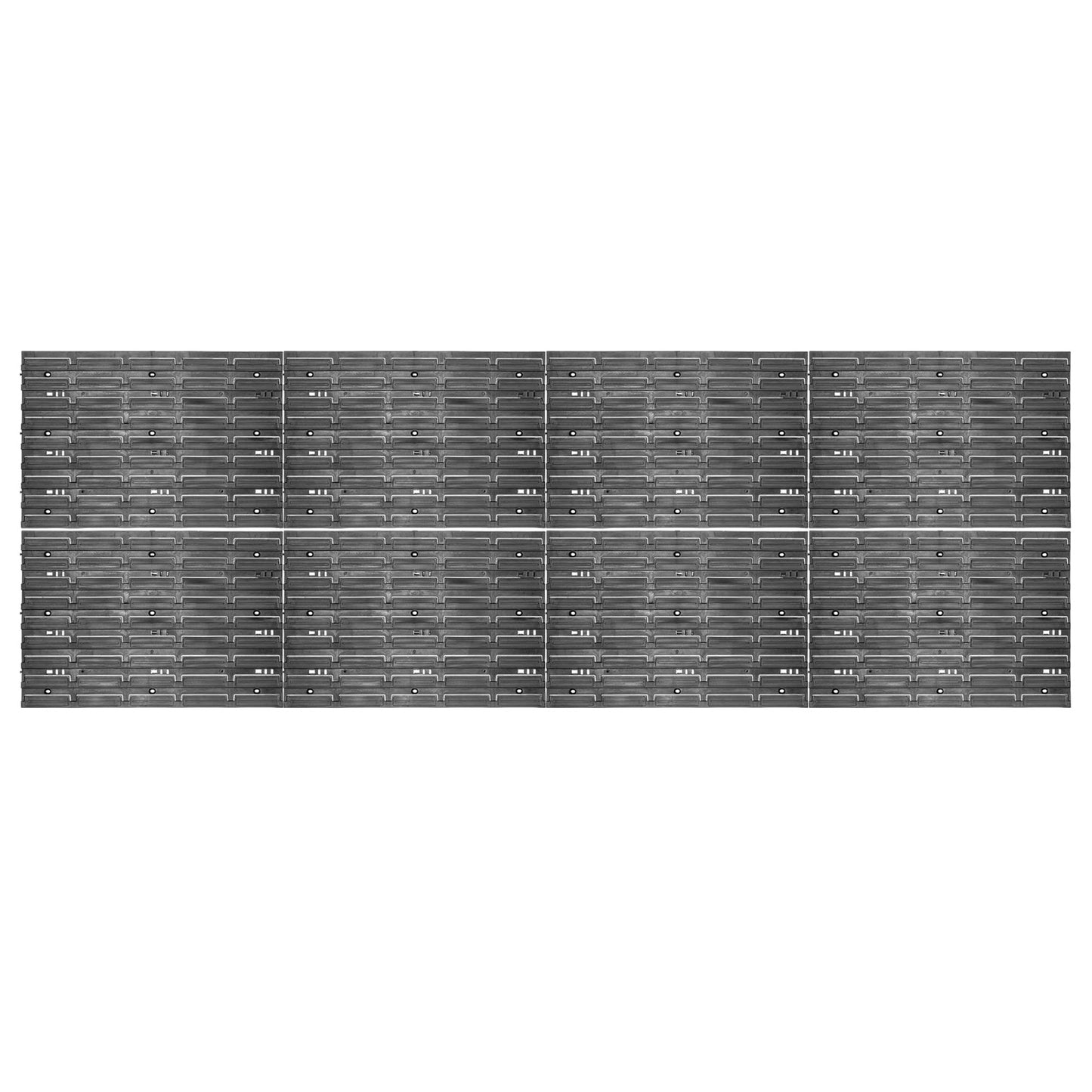 KADAX Tool Wall, Storage System Made of PP Plastic, Wall Shelf in Various Sizes, Workshop Wall Shelf with Viewing Storage Boxes and Tool Holders (116 x 78 cm)